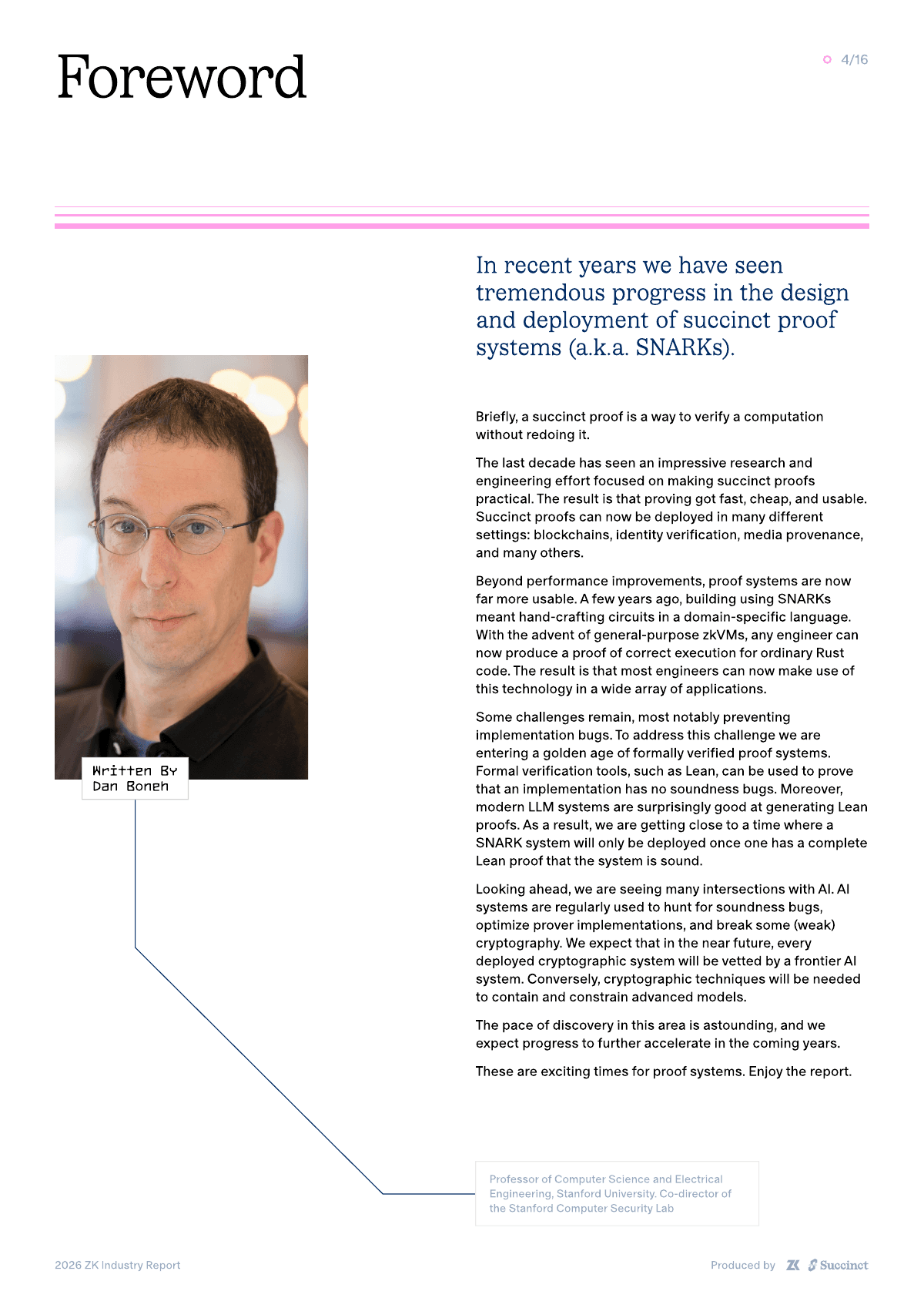 Foreword by Stanford’s Dan Boneh